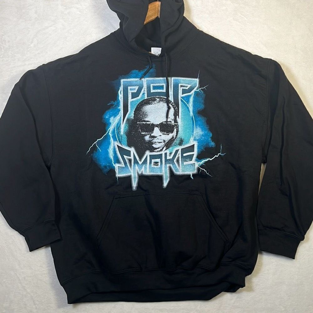 Pop Smoke King Of New‎ York Hoodie pullover- NWT- Men XL